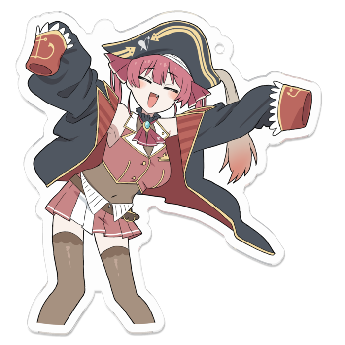 アクリルキーホルダー - 70 x 70 (mm)