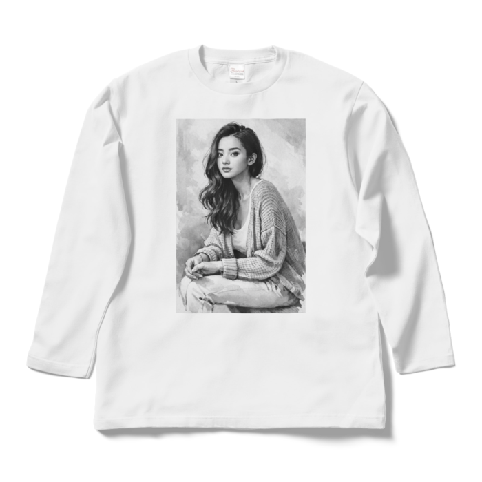 ロングスリーブTシャツ - L - ホワイト