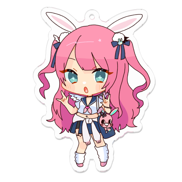 アクリルキーホルダー - 70 x 70 (mm)