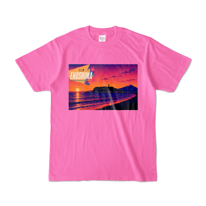 カラーTシャツ - S - ピンク (濃色)