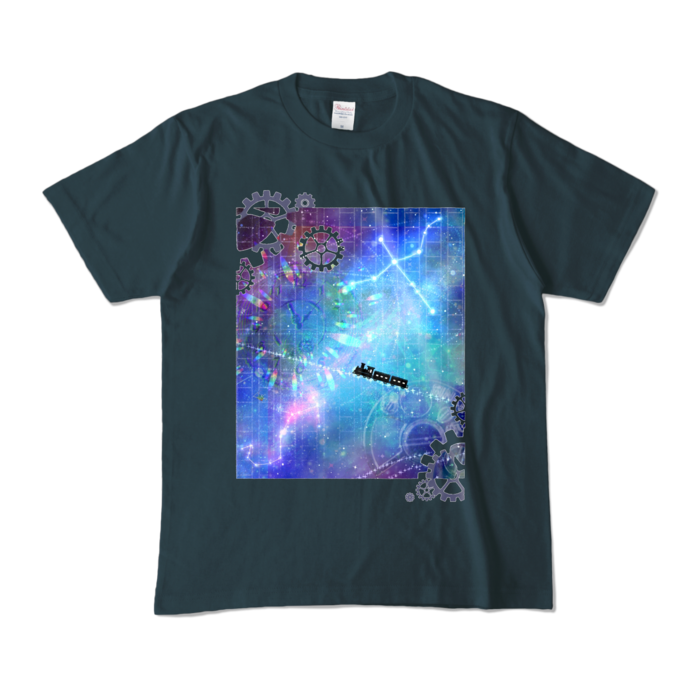 カラーTシャツ - M - デニム (濃色)