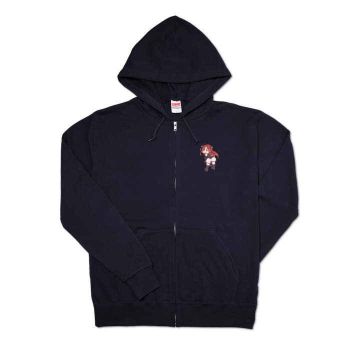 ジップパーカー - L - 左胸(2)