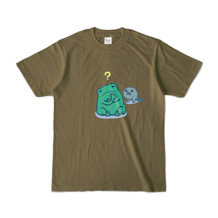 カラーTシャツ - S - オリーブ (濃色)