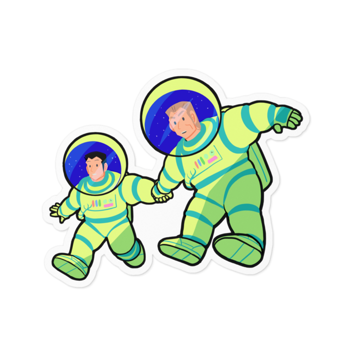 ステッカー - 100 x 100 (mm)