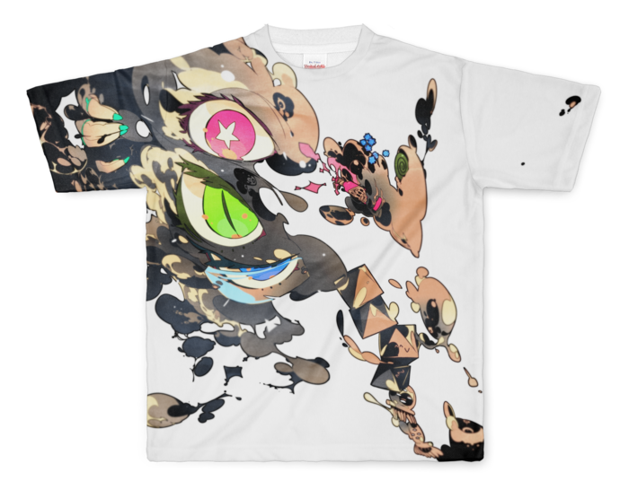 フルグラフィックTシャツ - L - 両面印刷