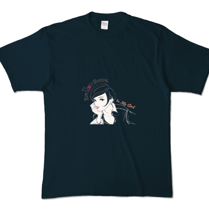 カラーTシャツ - XL - ネイビー (濃色)