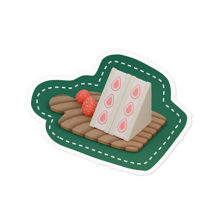 ステッカー - 100 x 100 (mm)