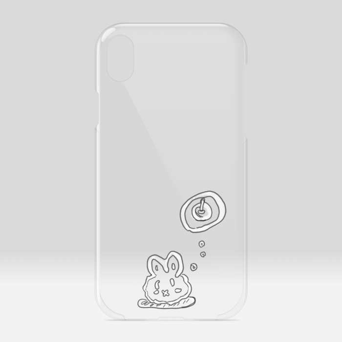クリアiPhoneケース - iPhone XR