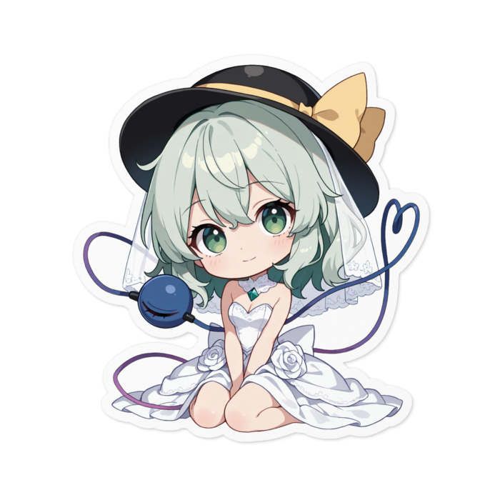 ステッカー - 100 x 100 (mm)(キャラのみ)