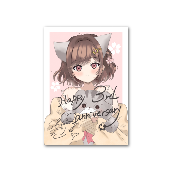 フォト風カード - 縦 - 両面