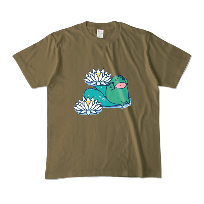 カラーTシャツ - M - オリーブ (濃色)