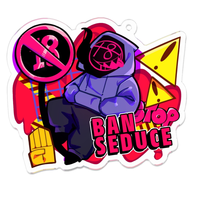 アクリルキーホルダー - 70 x 70 (mm)