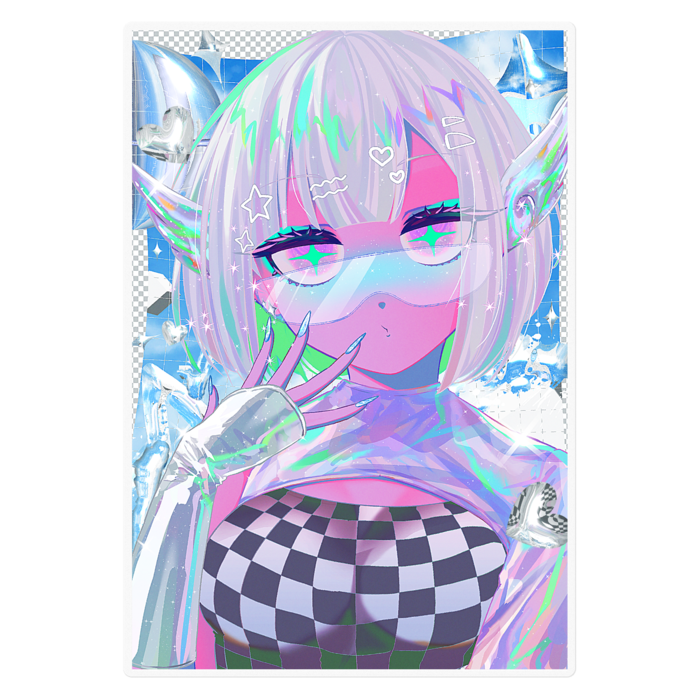ステッカー - 160 x 160 (mm)