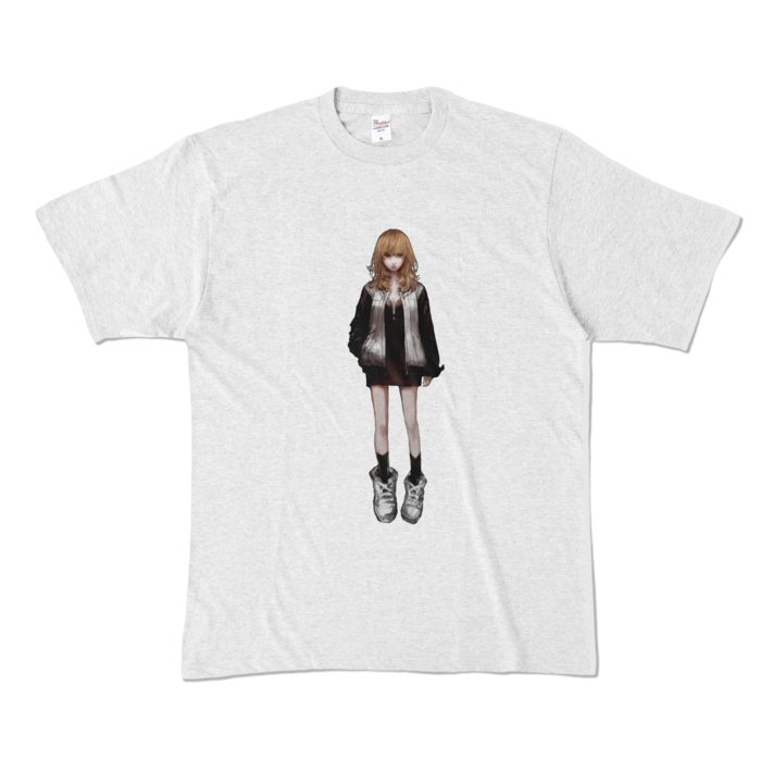 カラーTシャツ - XL - アッシュ (淡色)