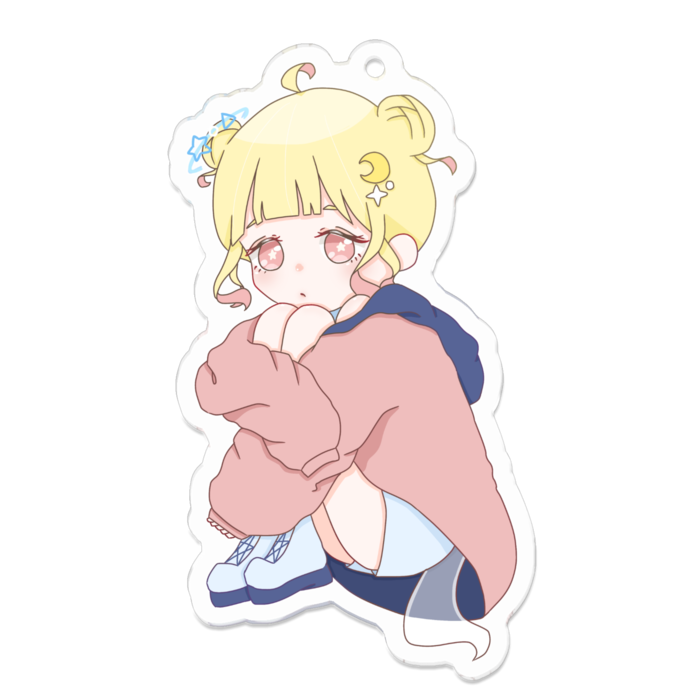 アクリルキーホルダー - 70 x 70 (mm)