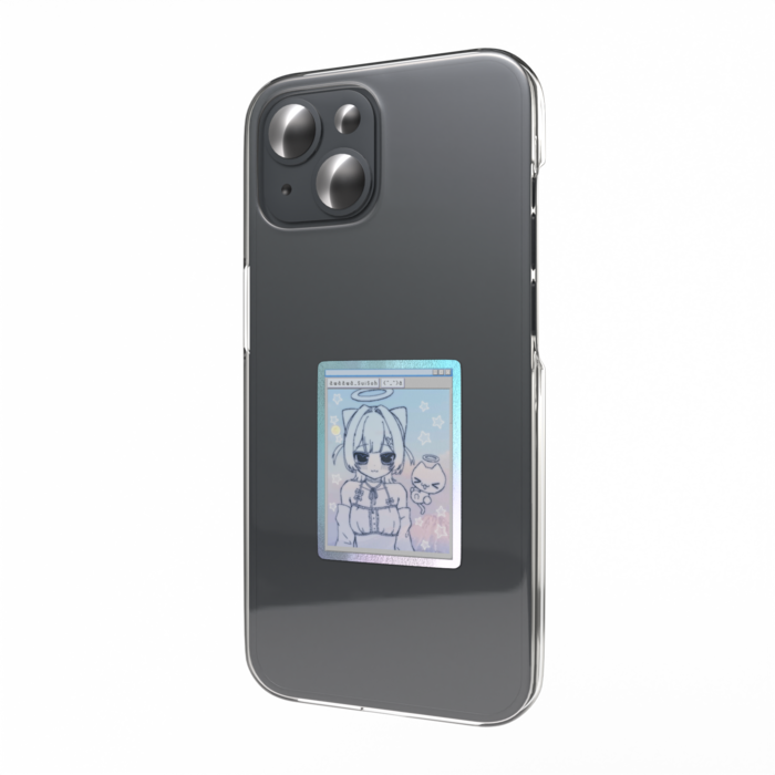 オーロラスマホステッカー - 縦