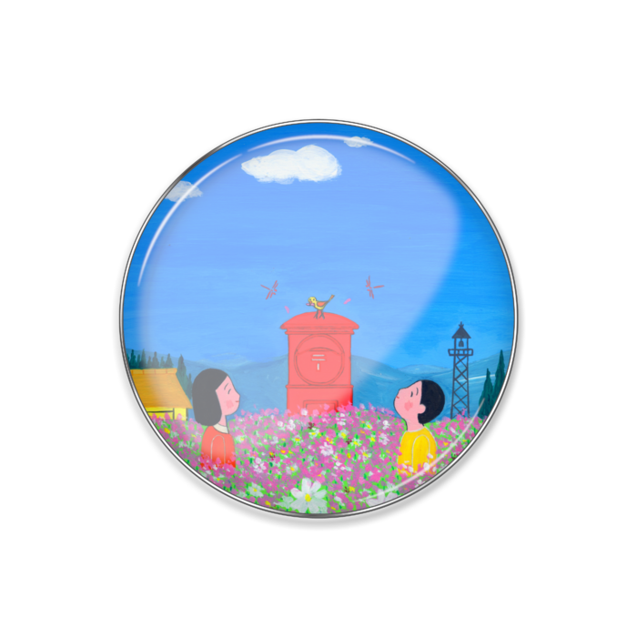 ピンバッジ - 丸形25mm
