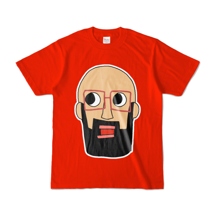 カラーTシャツ - S - レッド (濃色)