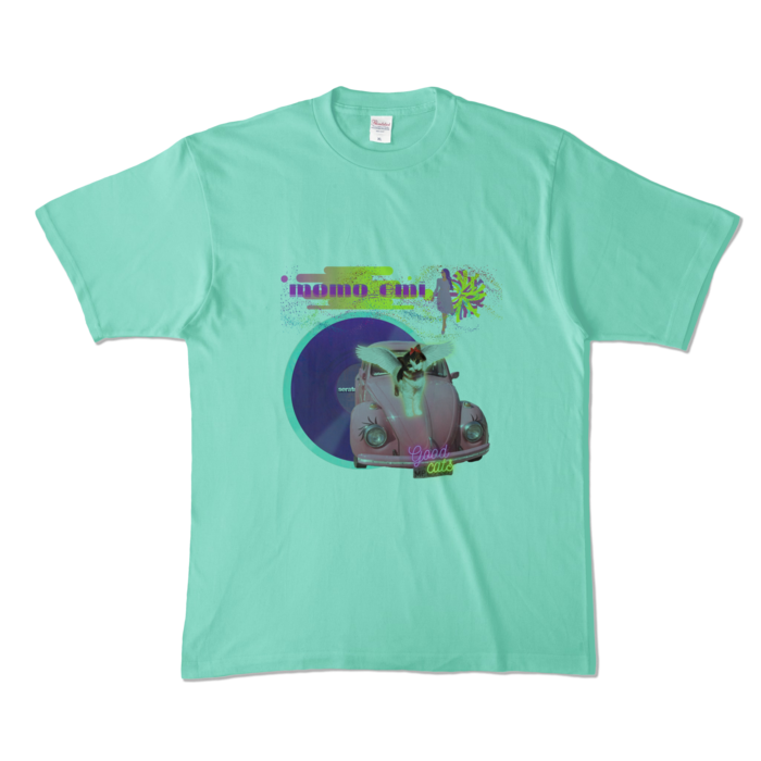 カラーTシャツ - XL - アイスグリーン (淡色)