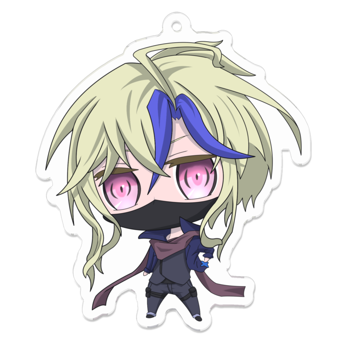 アクリルキーホルダー - 70 x 70 (mm)