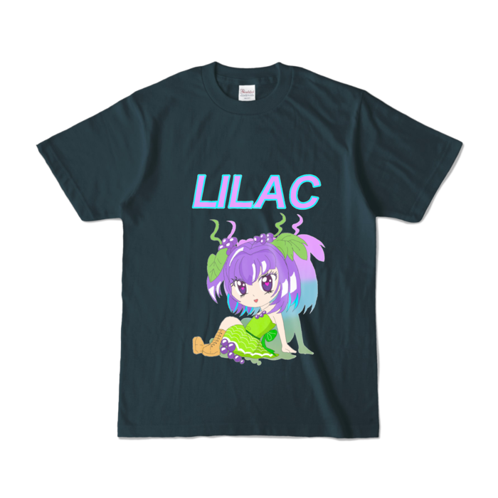 カラーTシャツ - S - デニム (濃色)