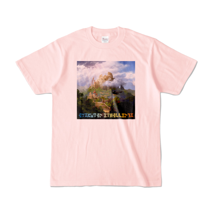 コロシアム デザインTシャツ（S/ライトピンク）