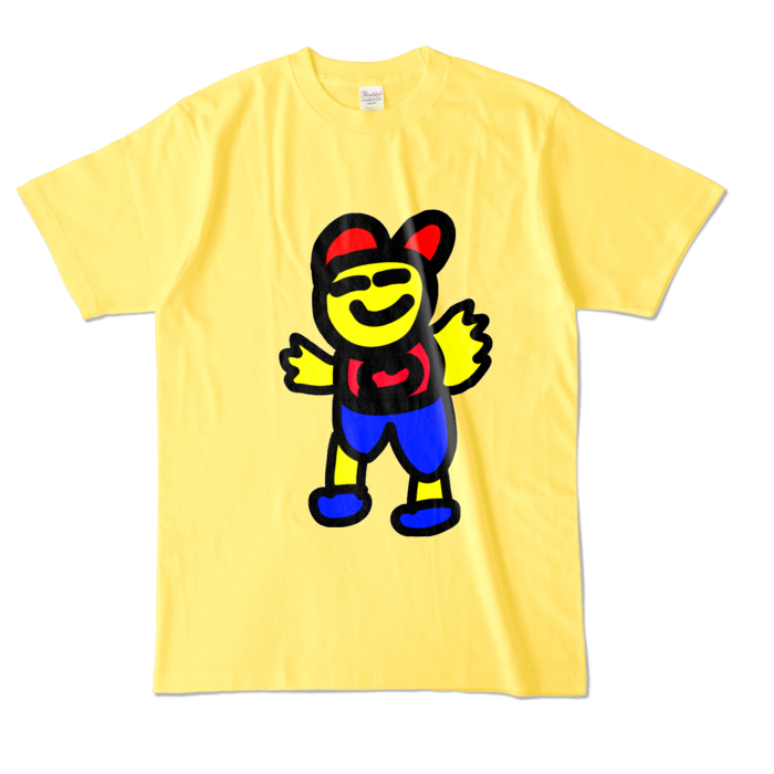 カラーTシャツ - L - イエロー (濃色)