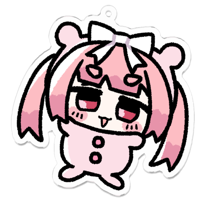 アクリルキーホルダー - 70 x 70 (mm)