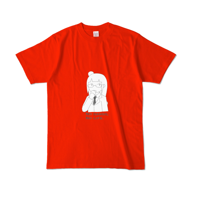 カラーTシャツ - L - レッド (濃色)