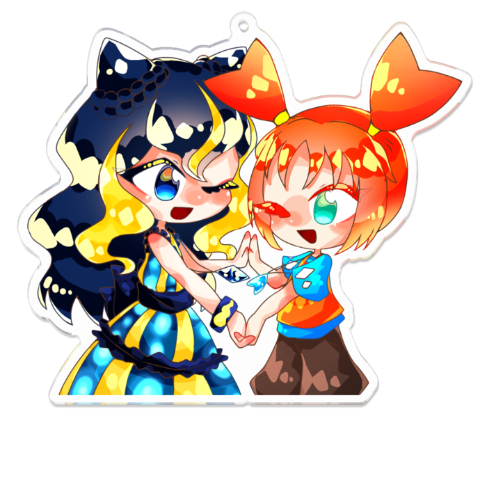 アクリルキーホルダー - 100 x 100 (mm)