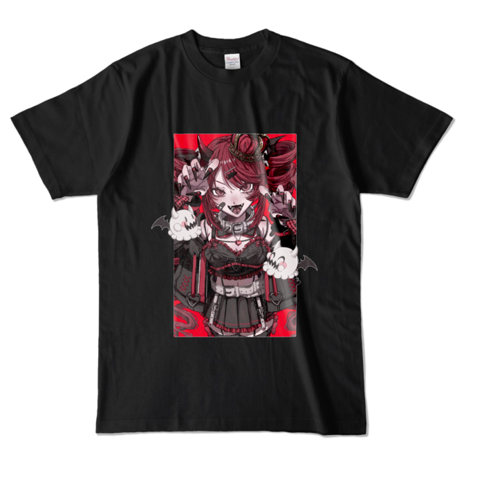 カラーTシャツ - L - ブラック (濃色)