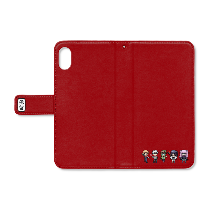 手帳型iPhoneケース - iPhone XSMax - ストラップ穴 あり