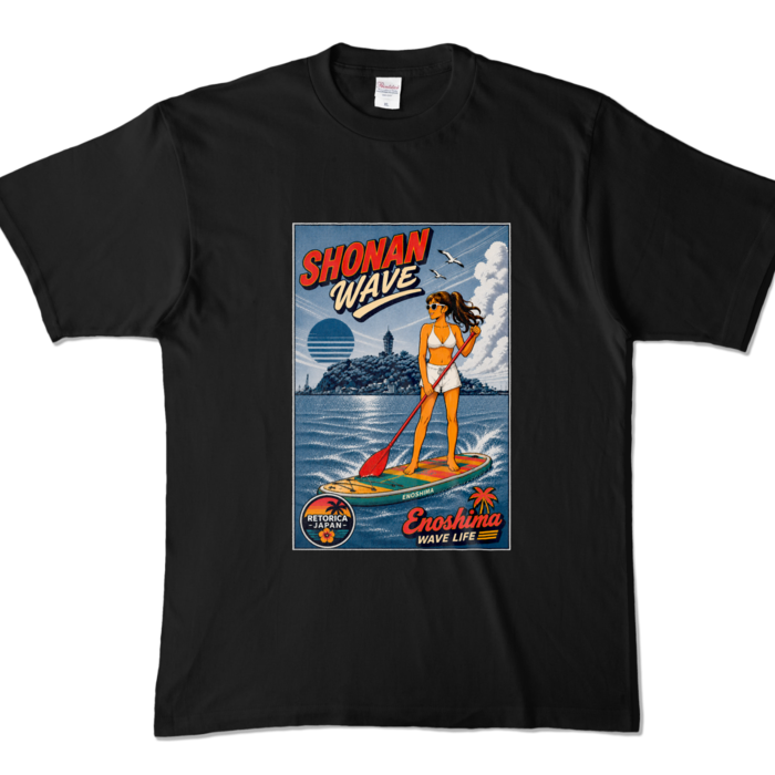 カラーTシャツ - XL - ブラック (濃色)