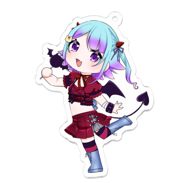 アクリルキーホルダー - 70 x 70 (mm)