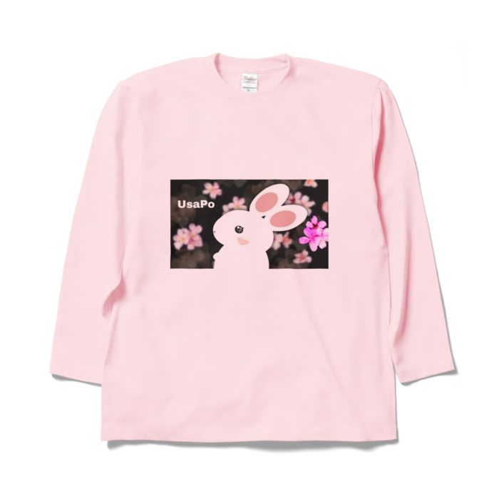 ロングスリーブTシャツ - XL - ライトピンク