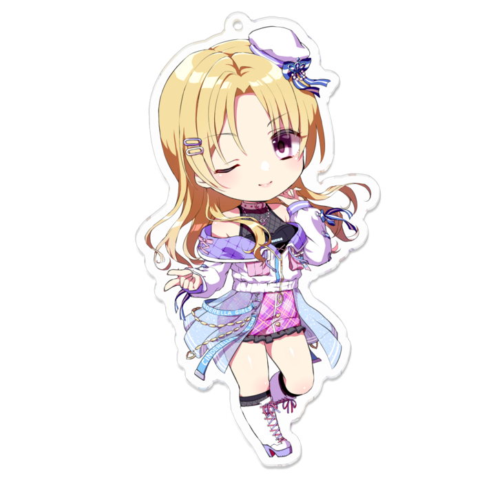 アクリルキーホルダー - 100 x 100 (mm)