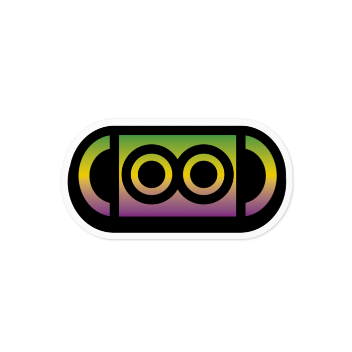 ステッカー - 100 x 100 (mm)