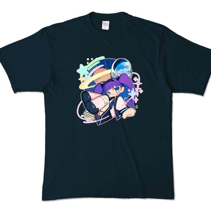 カラーTシャツ - XL - ネイビー (濃色)