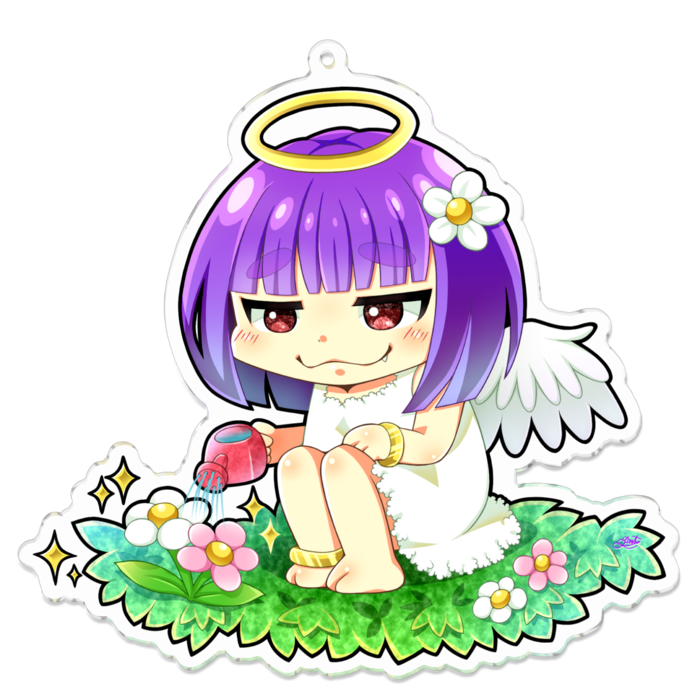 アクキー【天使ちゃん】 - 100 x 100 (mm)