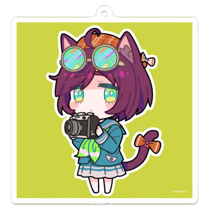 アクリルキーホルダー - 70 x 70 (mm)