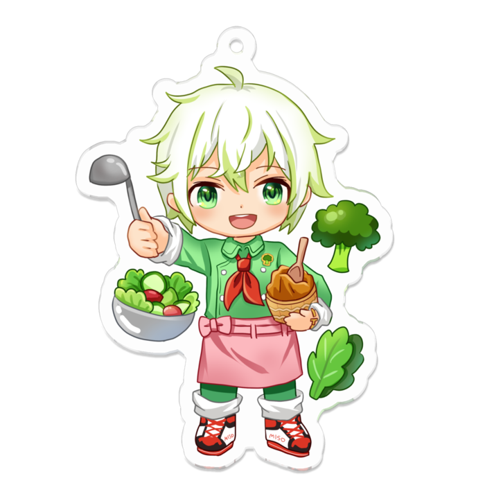 アクリルキーホルダー - 70 x 70 (mm)