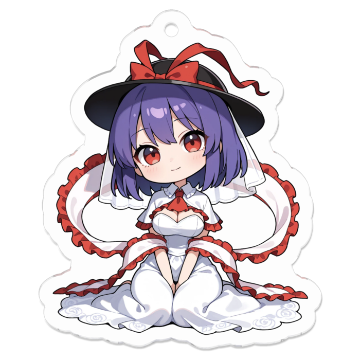 アクリルキーホルダー - 50 x 50 (mm)(キャラのみ)