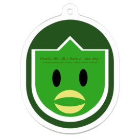 カッパ 幻 ペイズリーホイッスル 号令 コード 暗号 オリジナルキャラクター 次元の扉 ポケット Keychain キーホルダー 鍵 3日坊主は海 ぼうず Booth