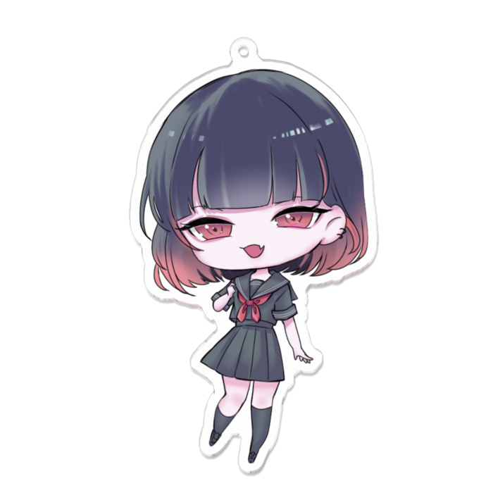 アクリルキーホルダーL - 100 x 100 (mm)