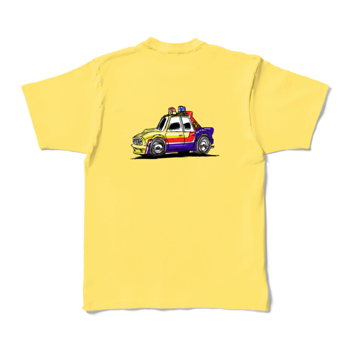 カラーTシャツ - XL - イエロー (濃色)