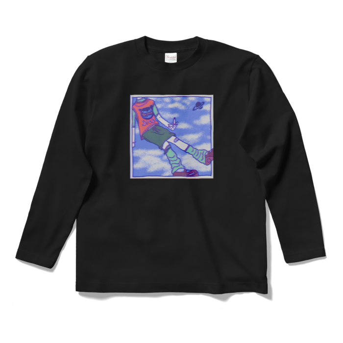 ロングスリーブTシャツ - S - ブラック