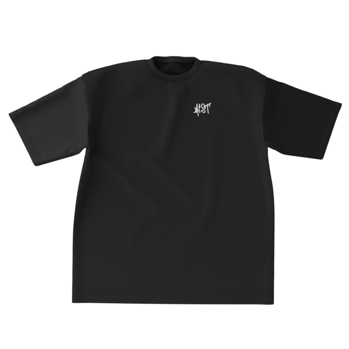 黒★ビッグシルエットTシャツ - XL - 正面