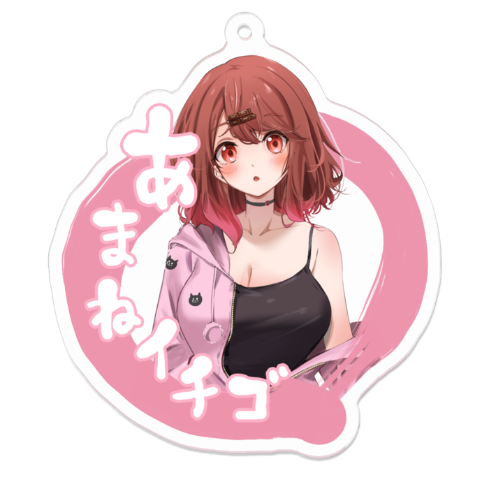 アクリルキーホルダー - 70 x 70 (mm)