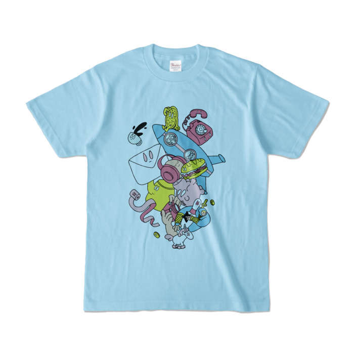 カラーTシャツ - S - ライトブルー (淡色)