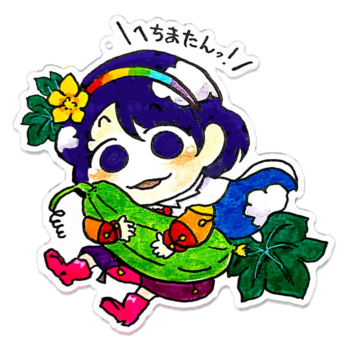 アクリルキーホルダー - 100 x 100 (mm)